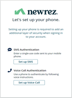 Set up your phone prompt